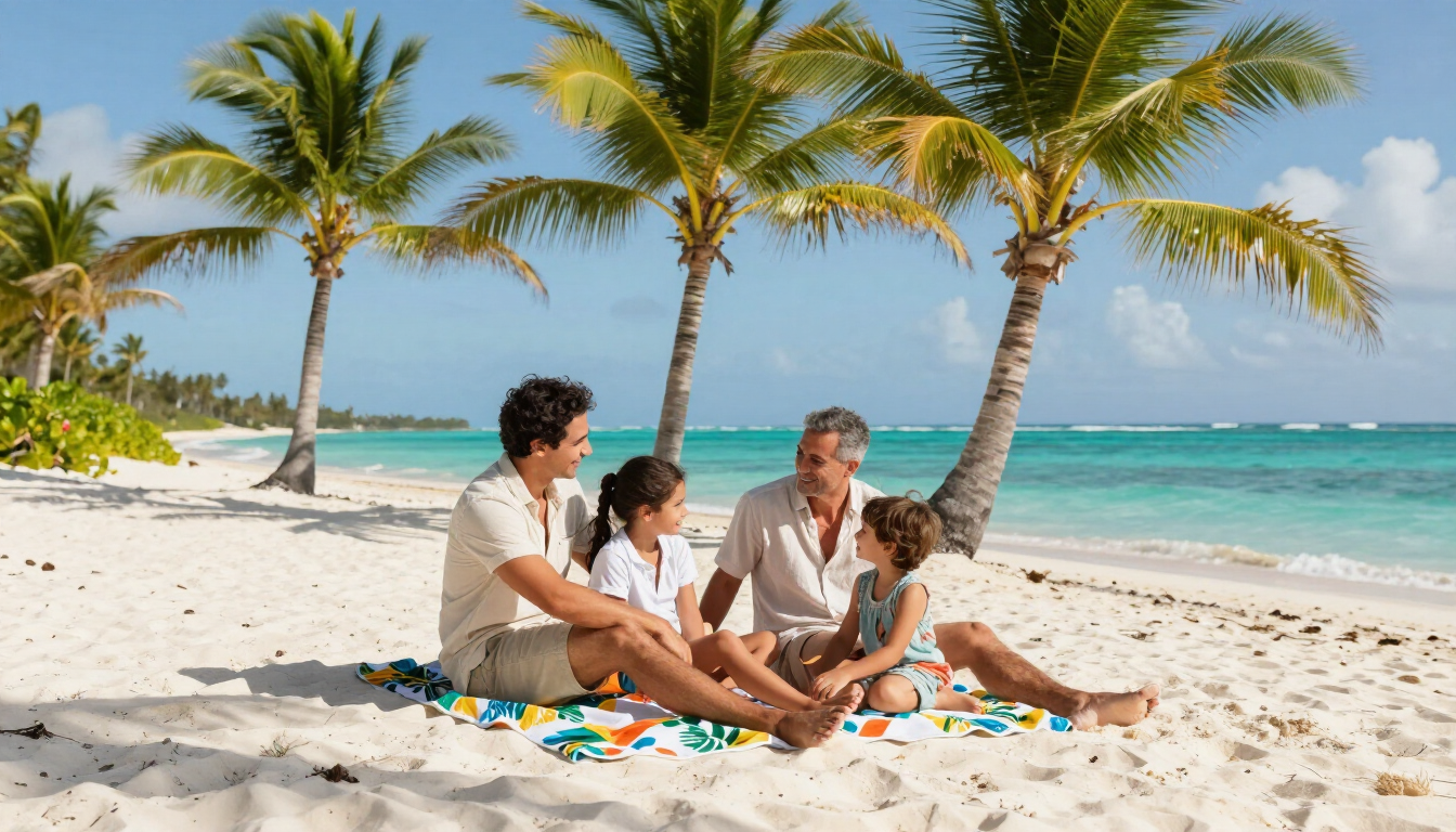 Tropical Caribbean Beach