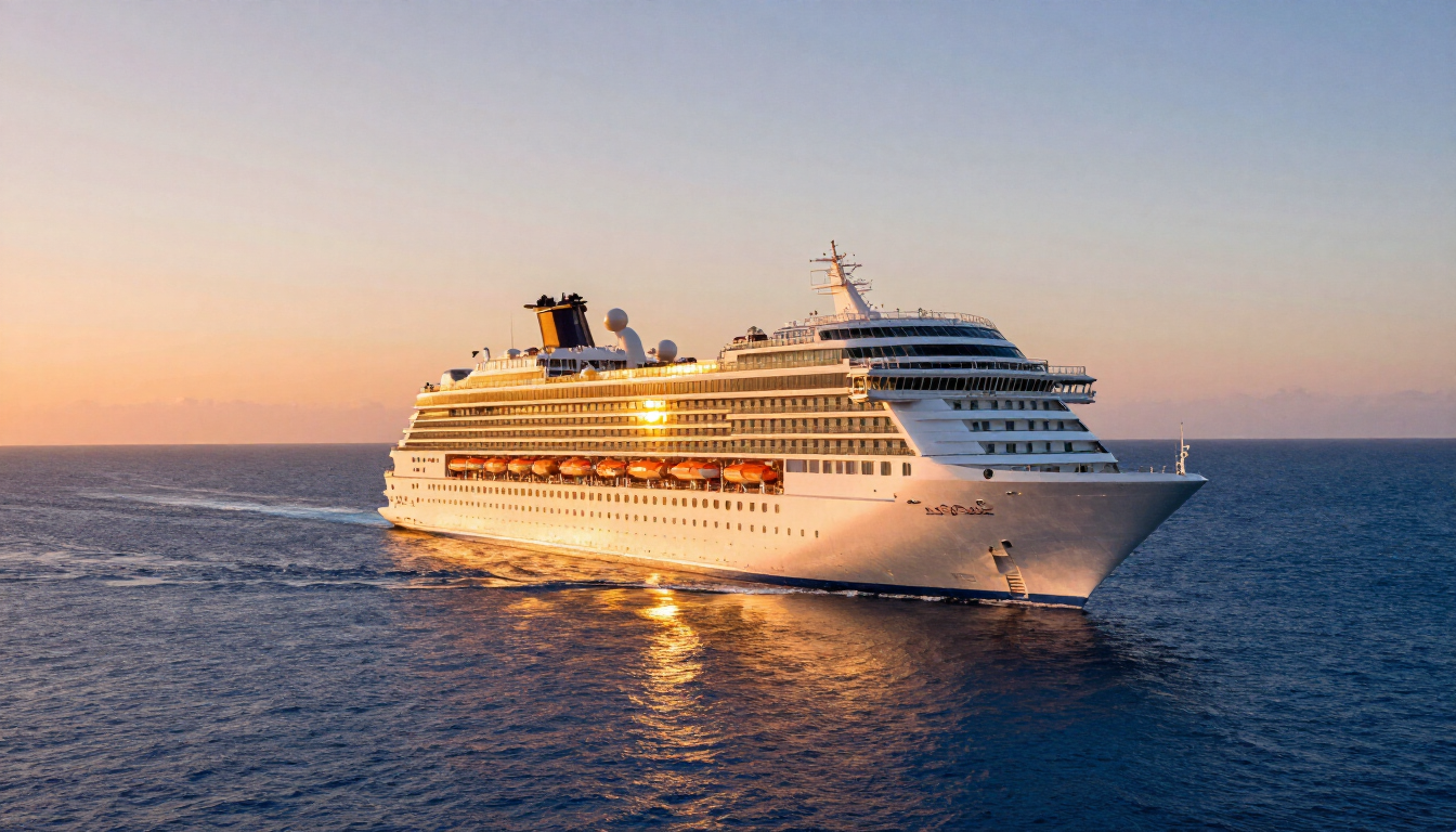 Luxury cruise ship