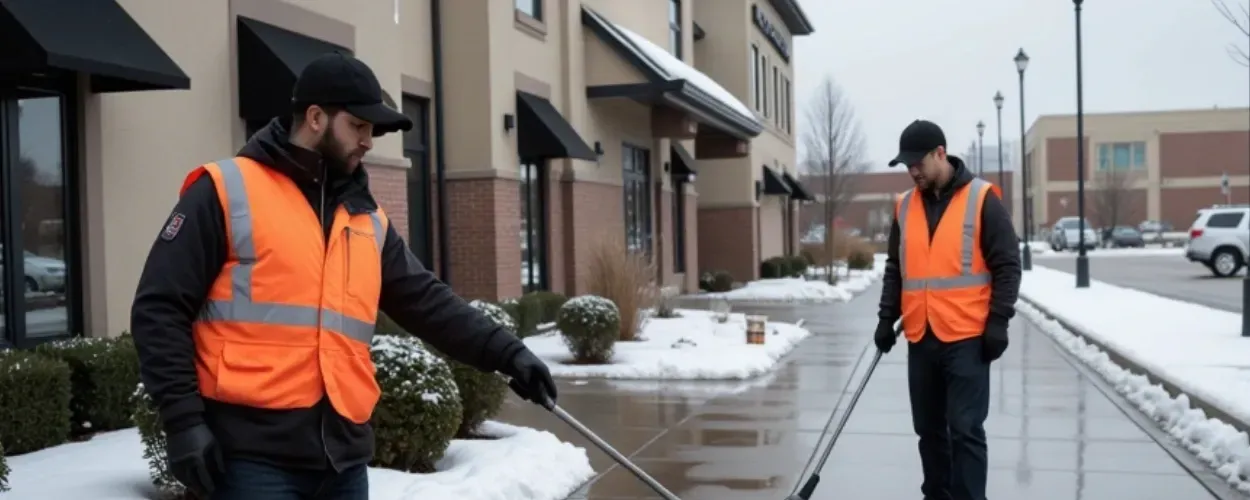 Going green winter janitorial cleaning service challenges