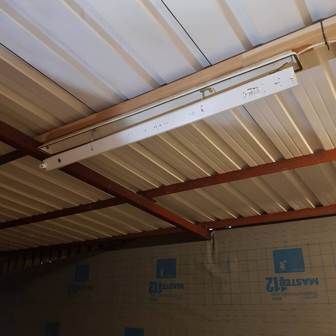 Commercial Lighting Installations Before