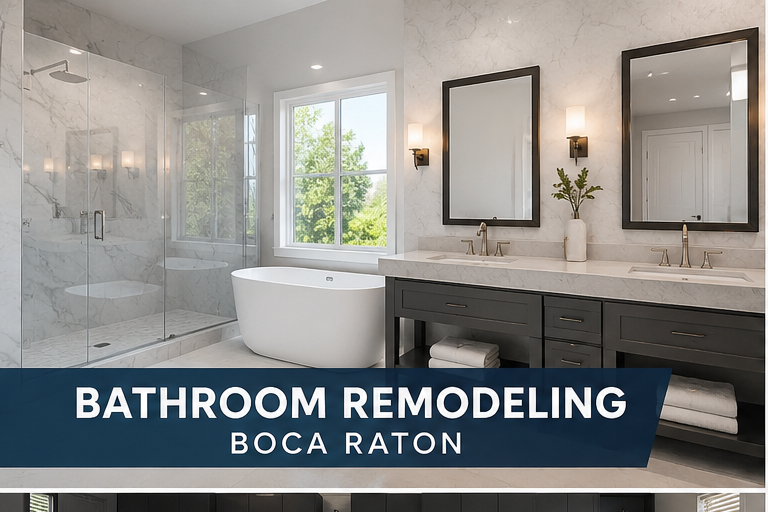 Bathroom Remodeling Boca Raton FL - Real Wall Construction