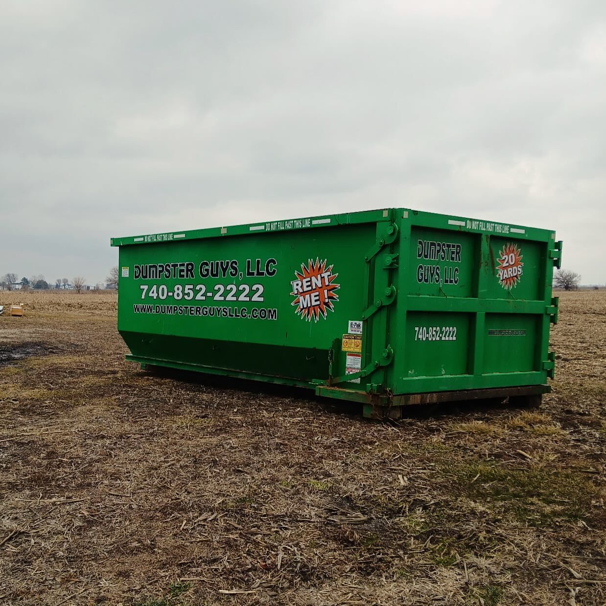 image of construction dumpster rental