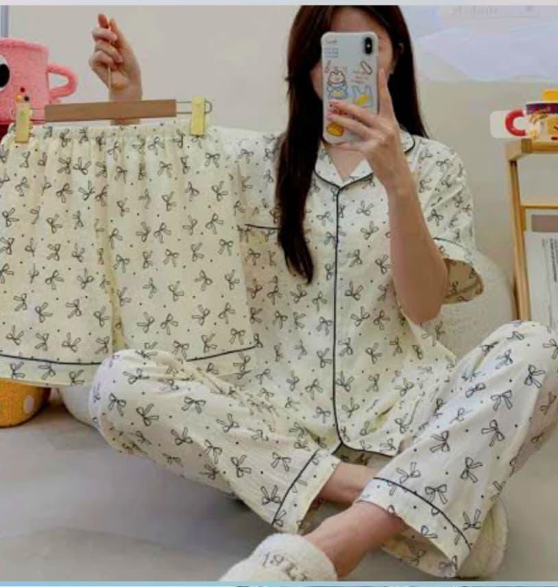 Pijamas 3 piezas