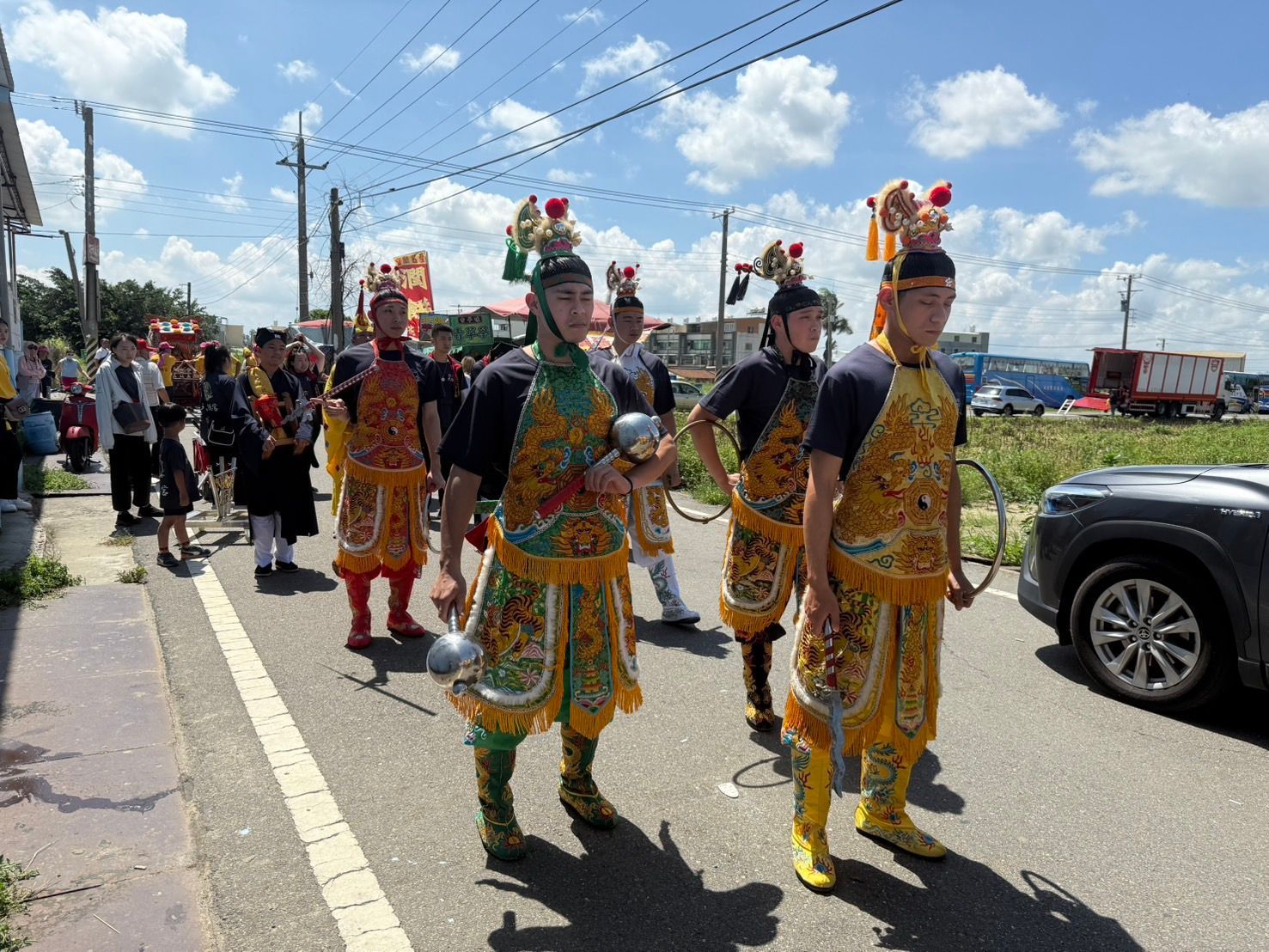 五方太子出任務。