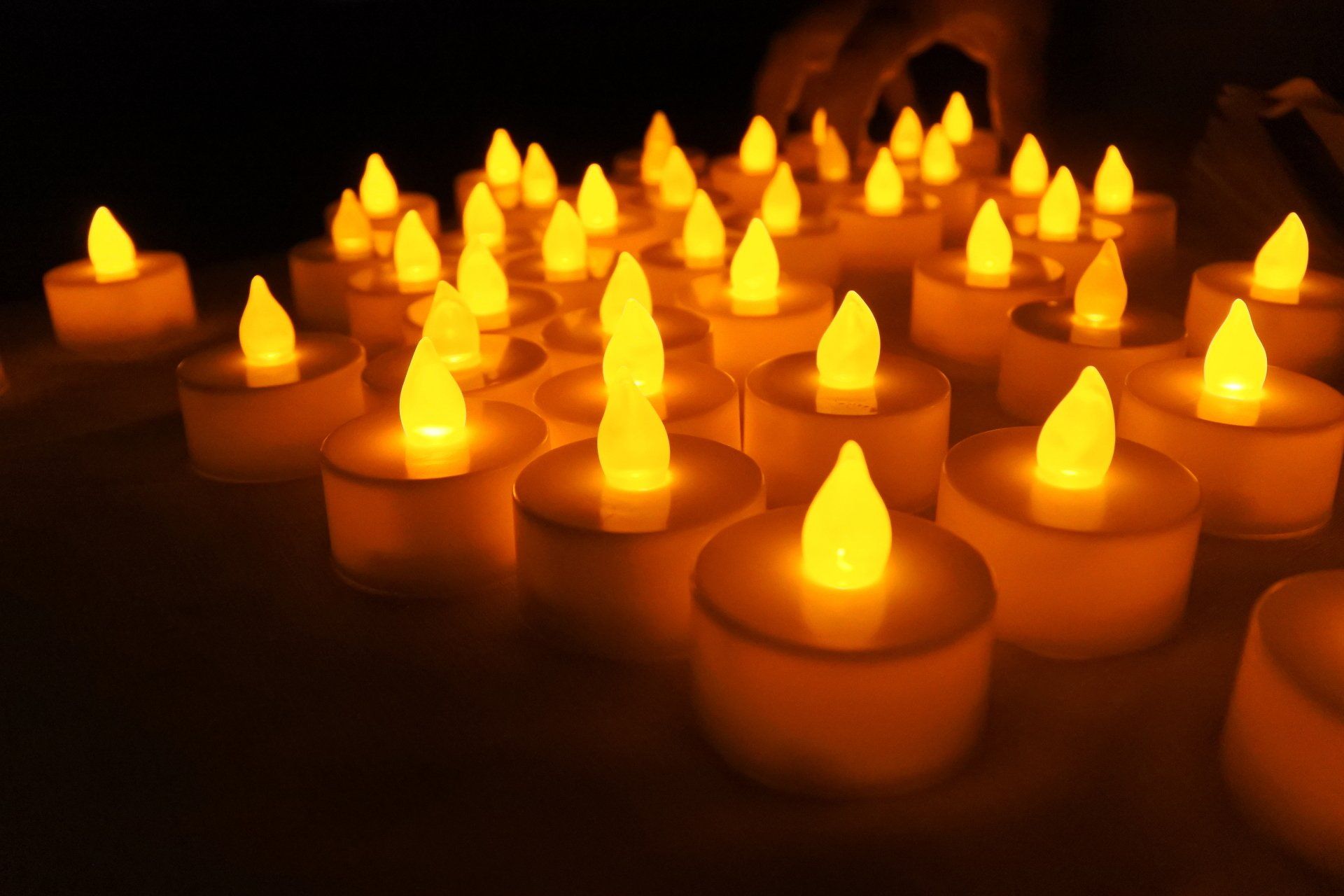 Candlelight Vigil A collective of organisations in Darwin organise a candlelight vigil to acknowledge and remember victims of domestic and family violence, May 2018