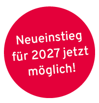 Neueinstieg für 2027 jetzt möglich!