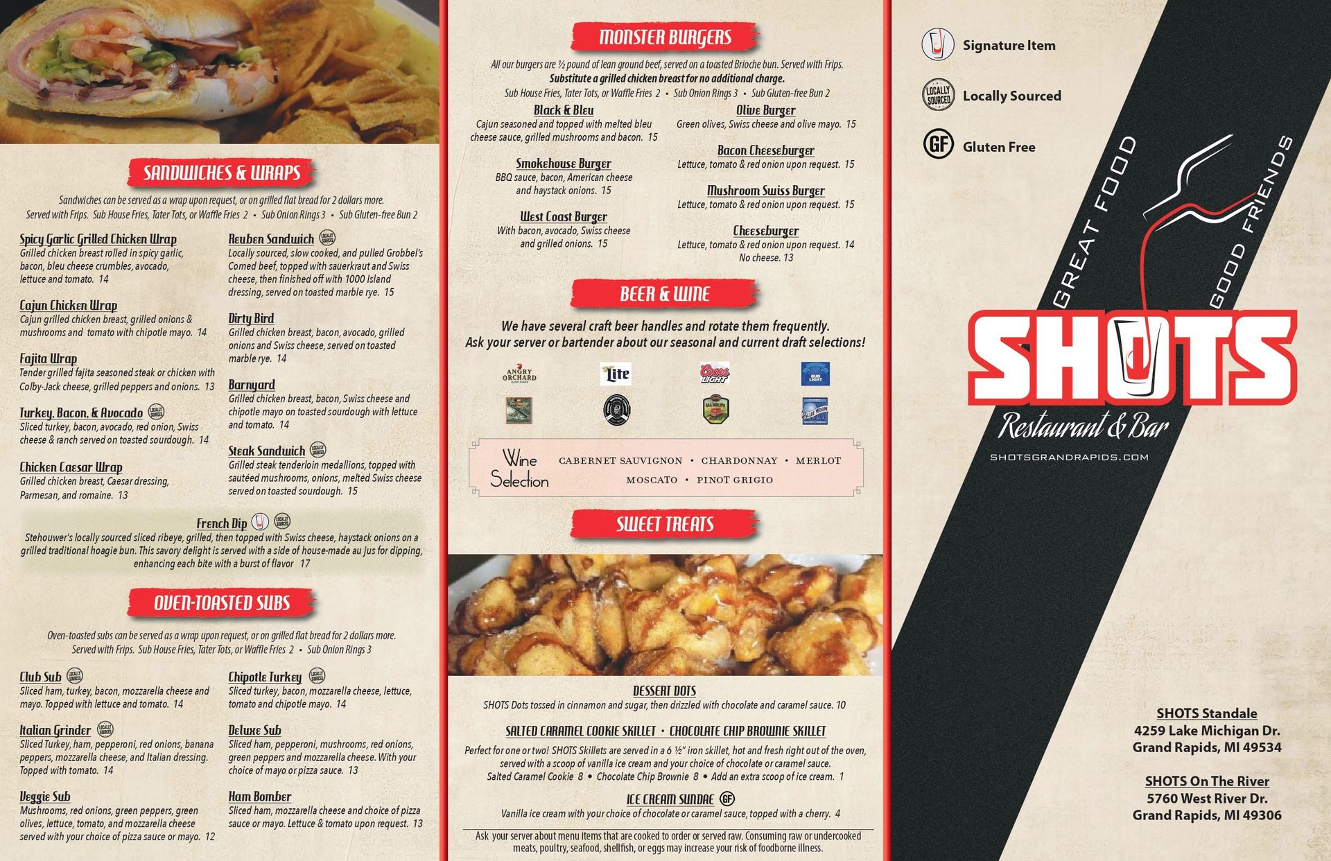 Full Menu