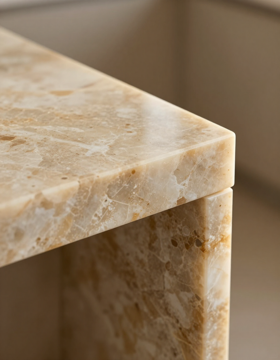 Countertop edge profile detail