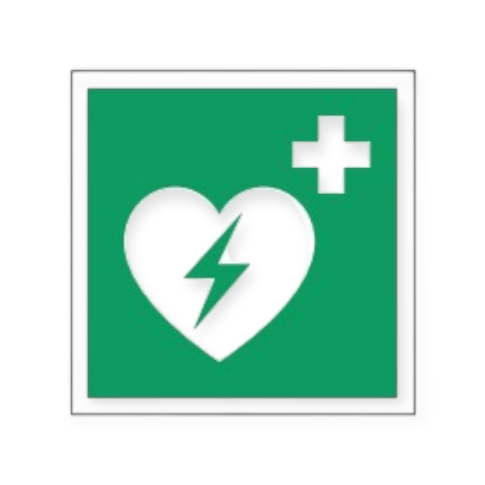 automatische defibrillator pictogram