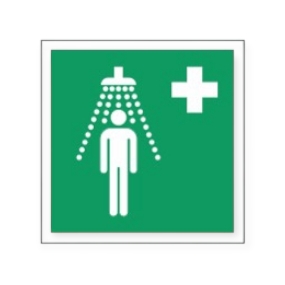 veiligheidsdouche pictogram