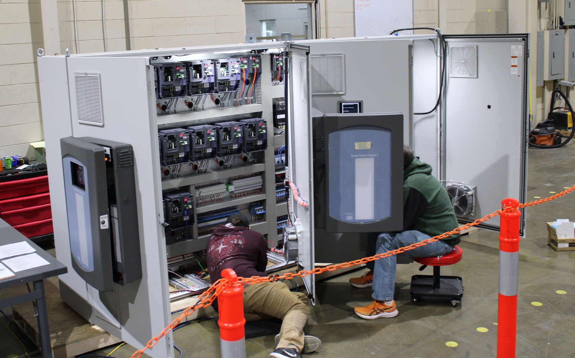 automation in electronics computer screen