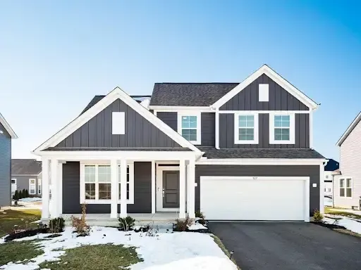 Warm White and Cream Siding