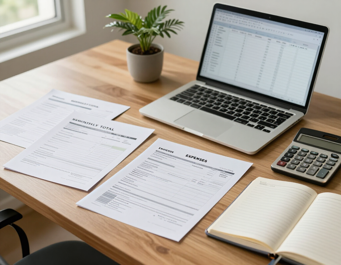 Organización de documentos financieros para una pyme