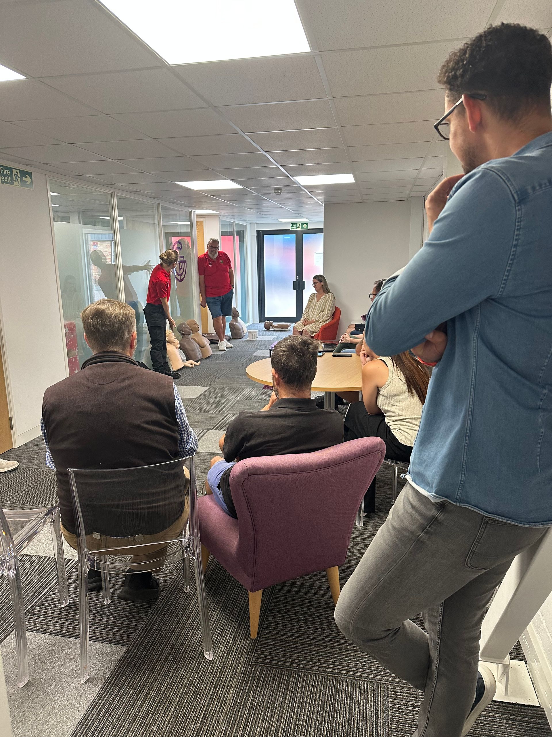 Training for our office customers in Farnham Surrey