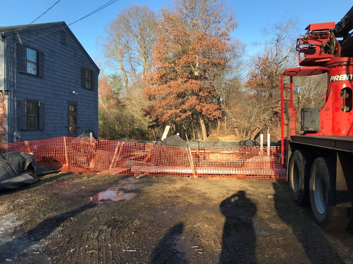 Safety Fence — Beverly, MA — GLENN BATTISTELLI CONSTRUCTION, LLC