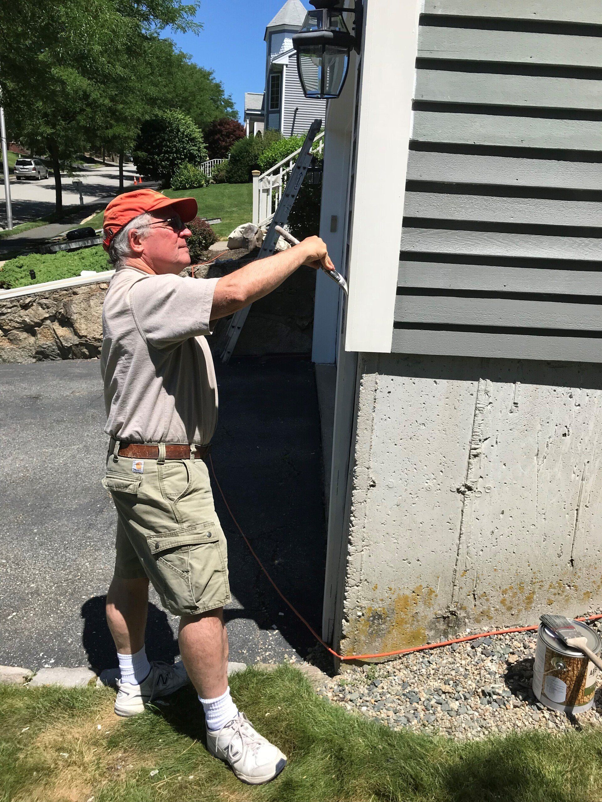 Another Man Painting — Beverly, MA — GLENN BATTISTELLI CONSTRUCTION, LLC