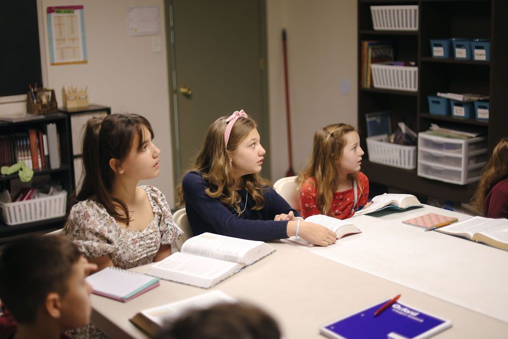 Elementary Bible classes for grades 4-6.