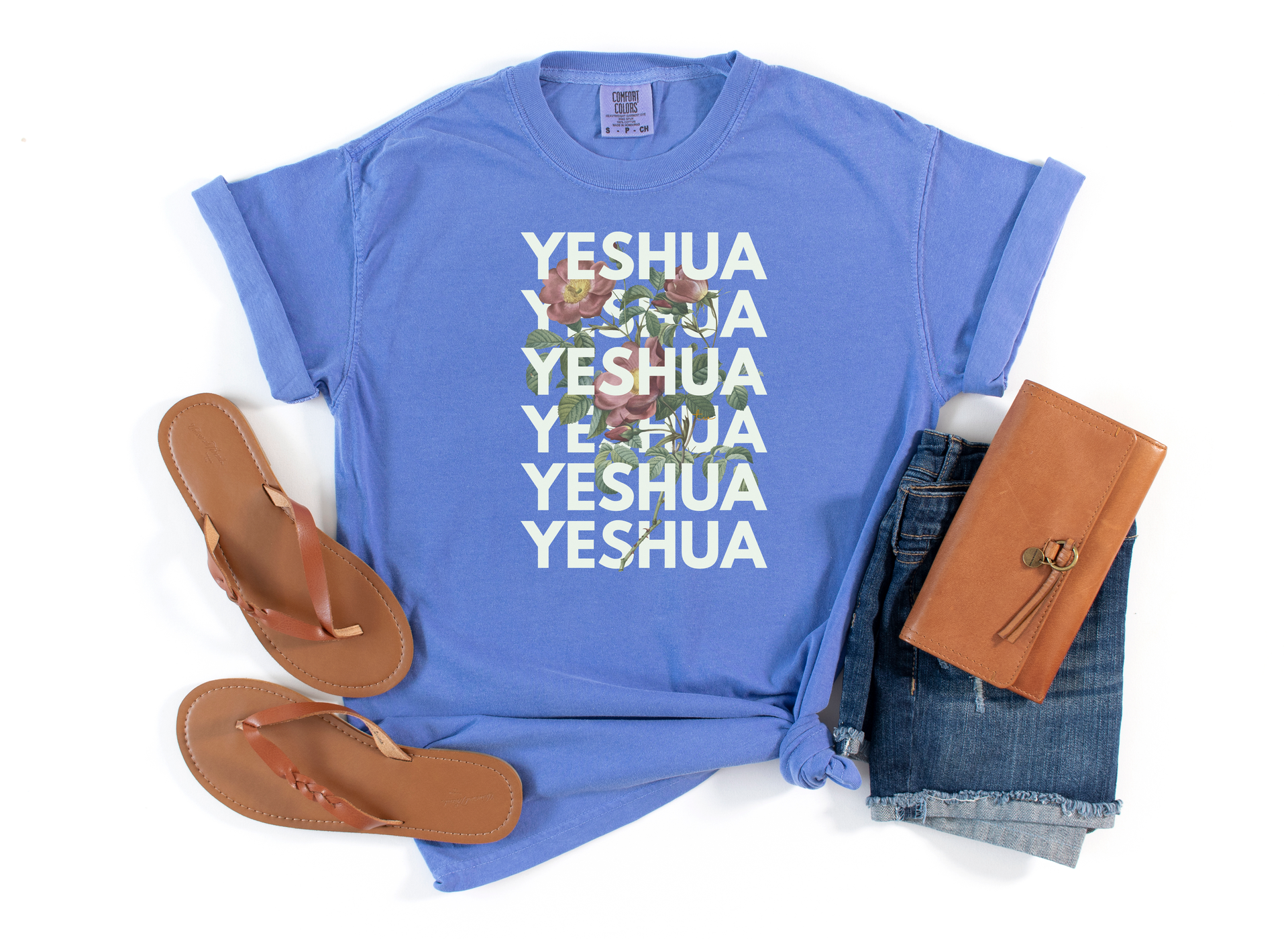 Yeshua Florals | Comfort Colors Tee