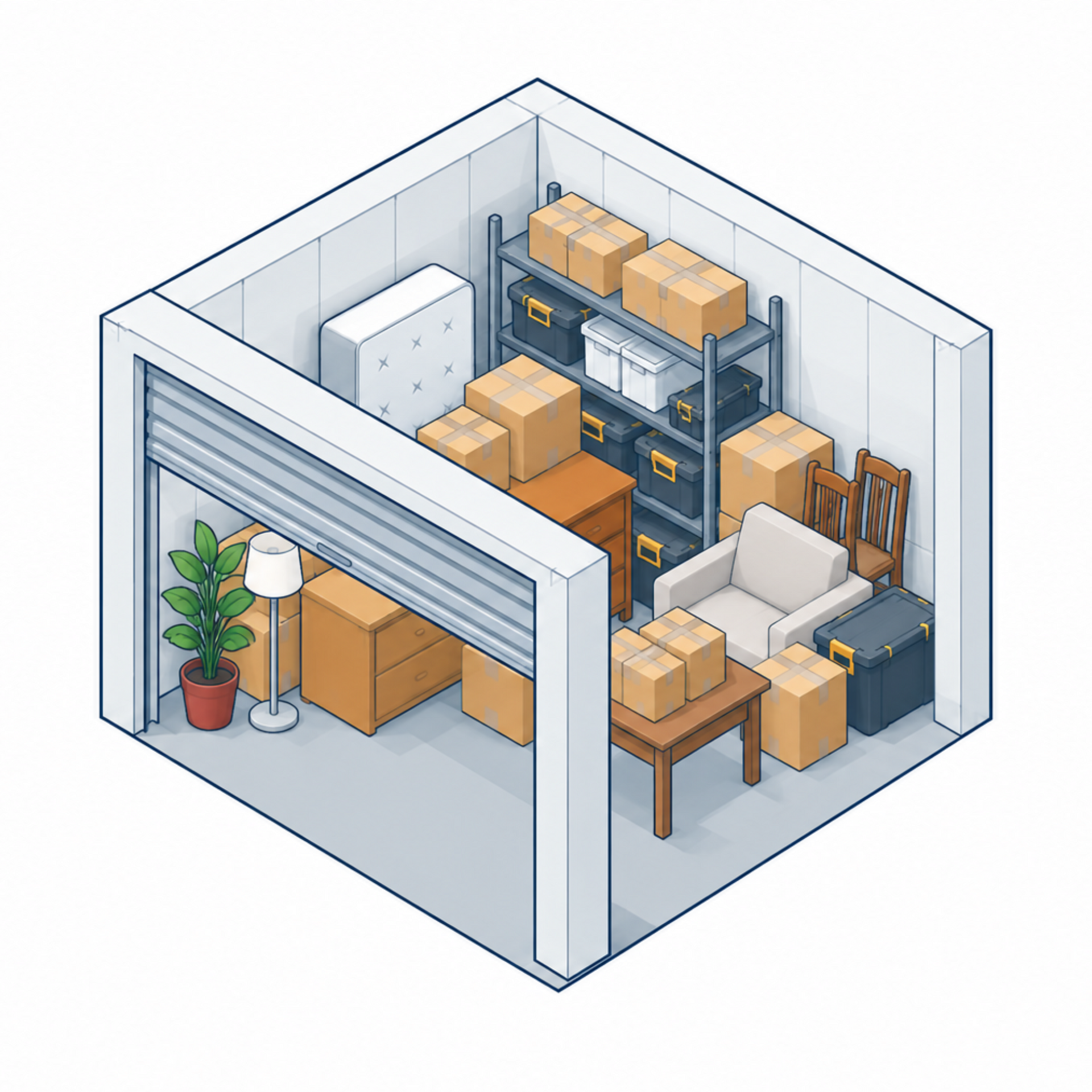 Climate-controlled storage units in Williston, FL