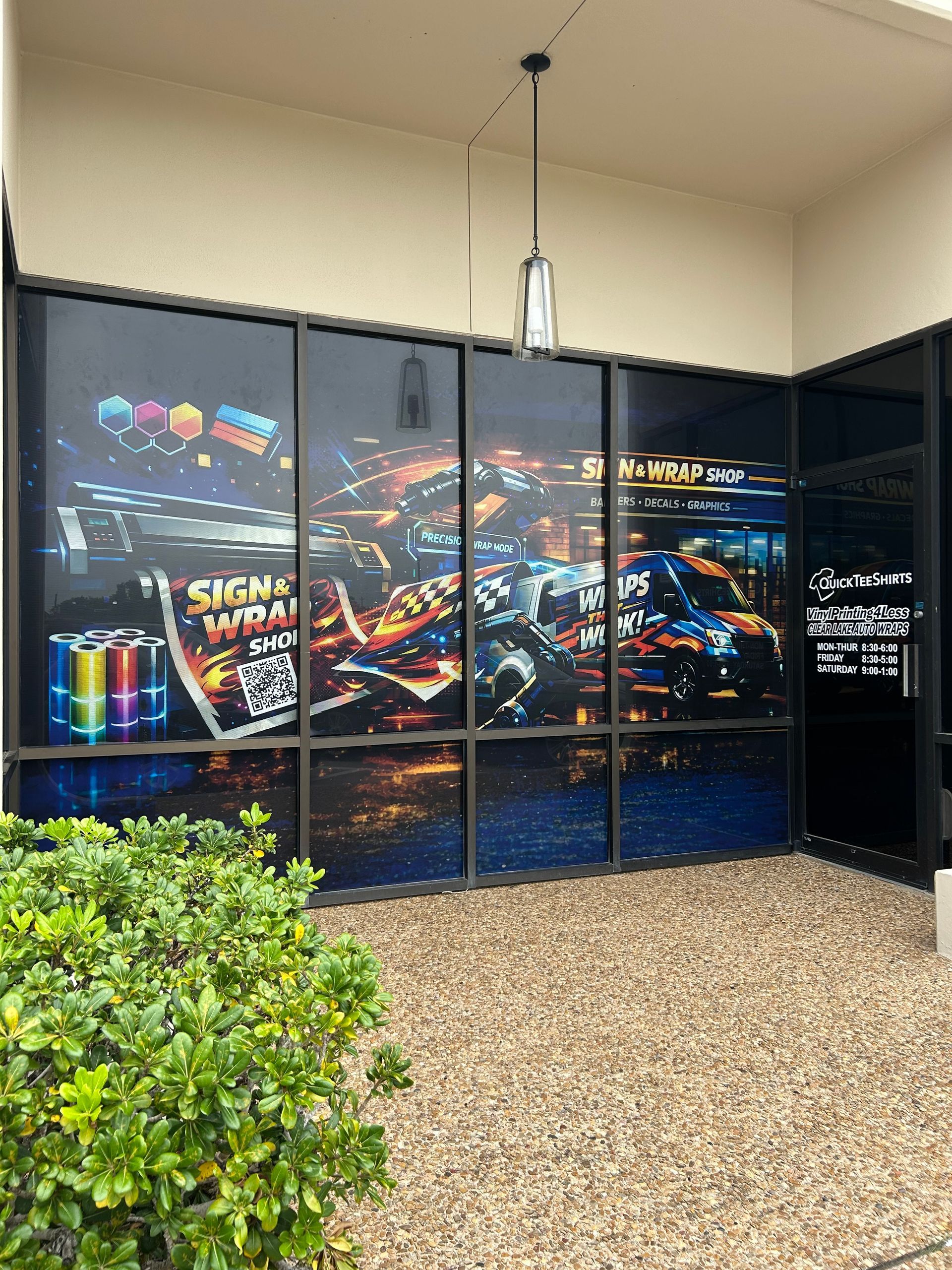 Vinyl Printing 4 Less signs, banners, decals, t-shirts and vehicle wraps