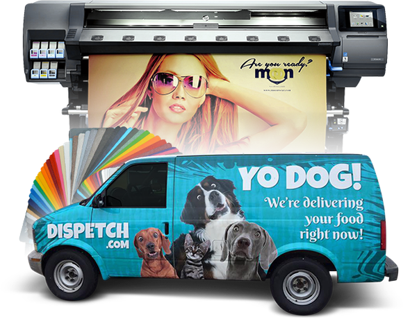 Vinyl Printing 4 Less signs, banners, decals, t-shirts and vehicle wraps