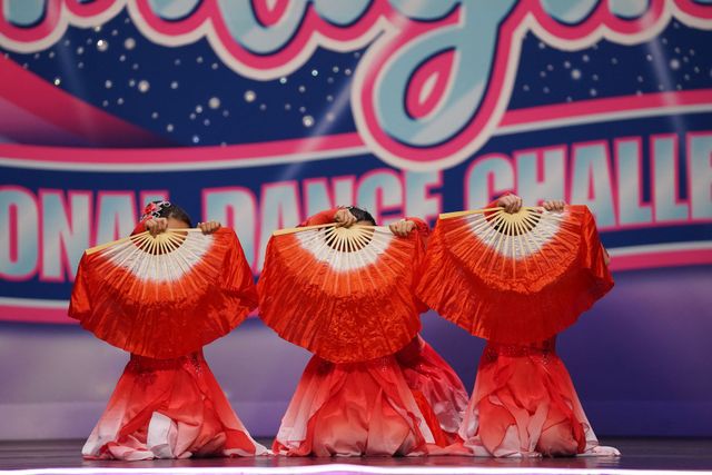 dancing blossoms beginning pose