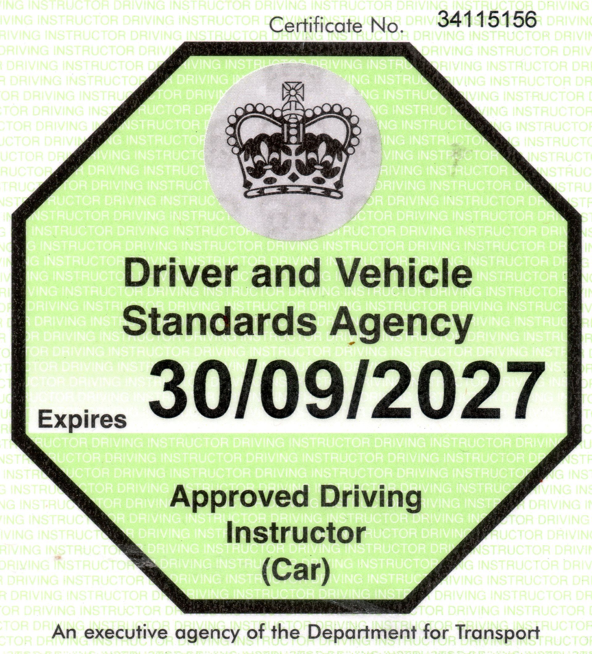 Quality driving lessons