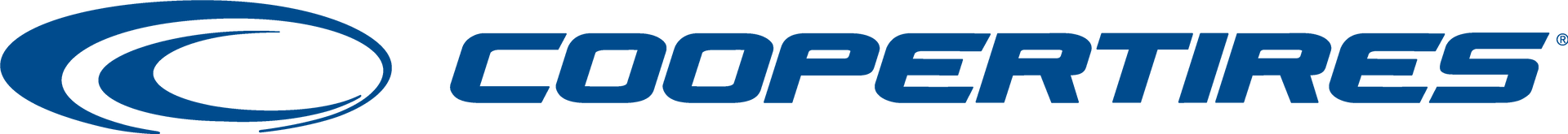 CooperTires logo with blue swoosh and wordmark
