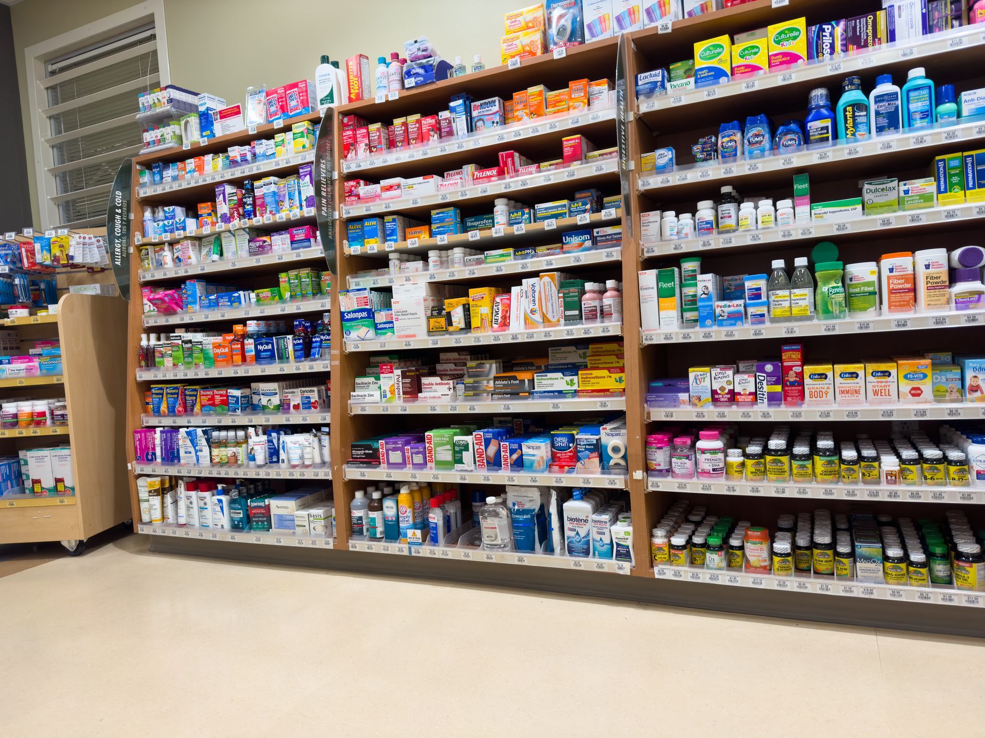 over the counter pain relievers