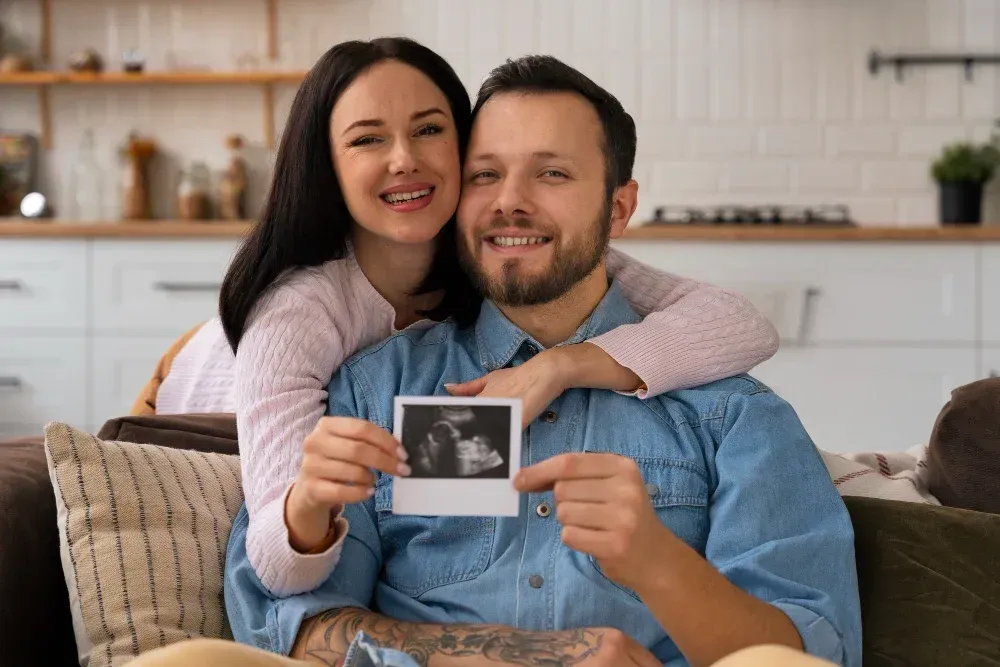 Happy couple after successful IVF at Precision IVF at El Paso