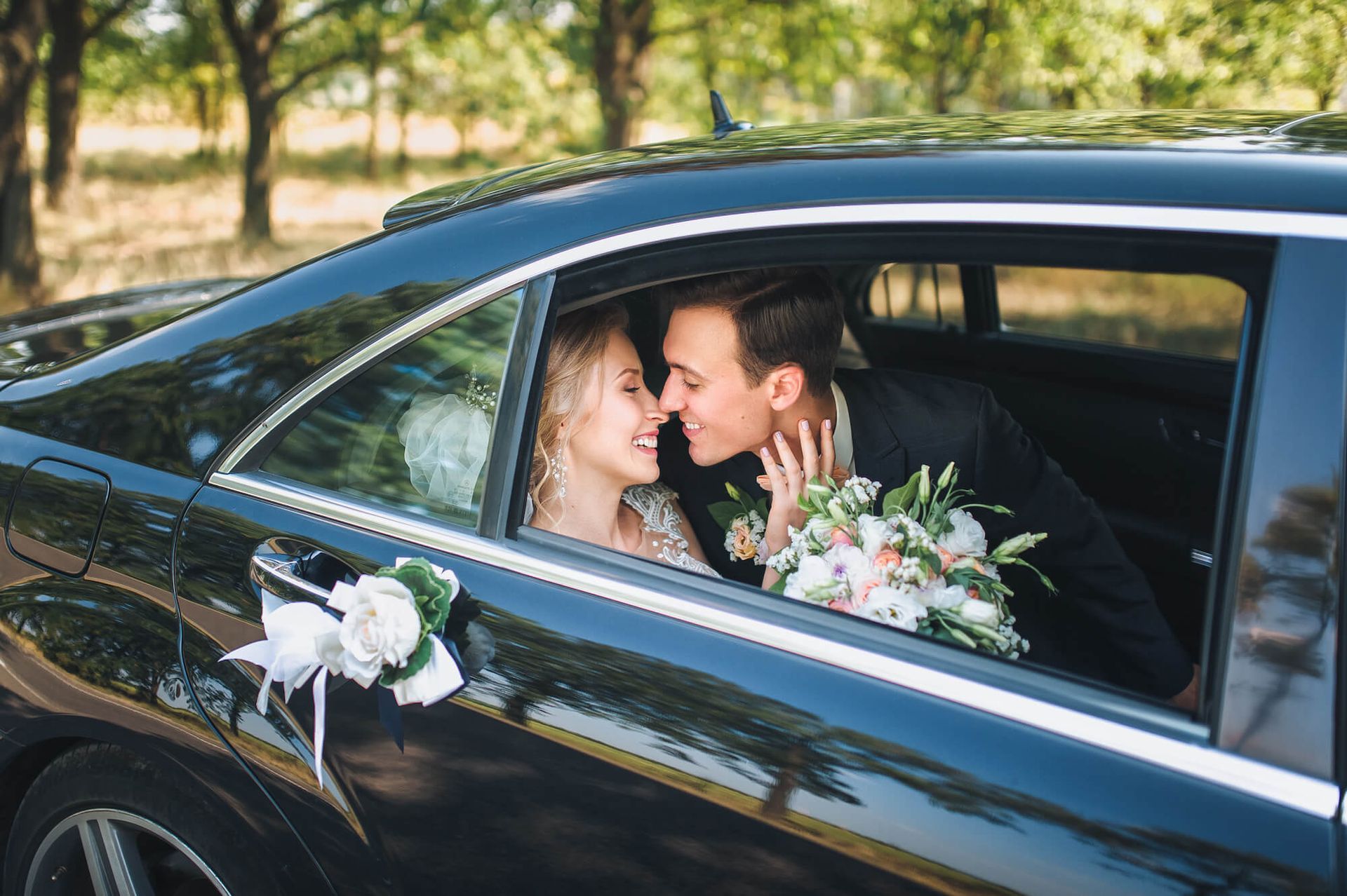 wedding chauffeur car service Portland