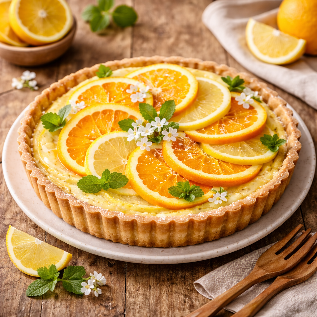 Orange Lemon Tart