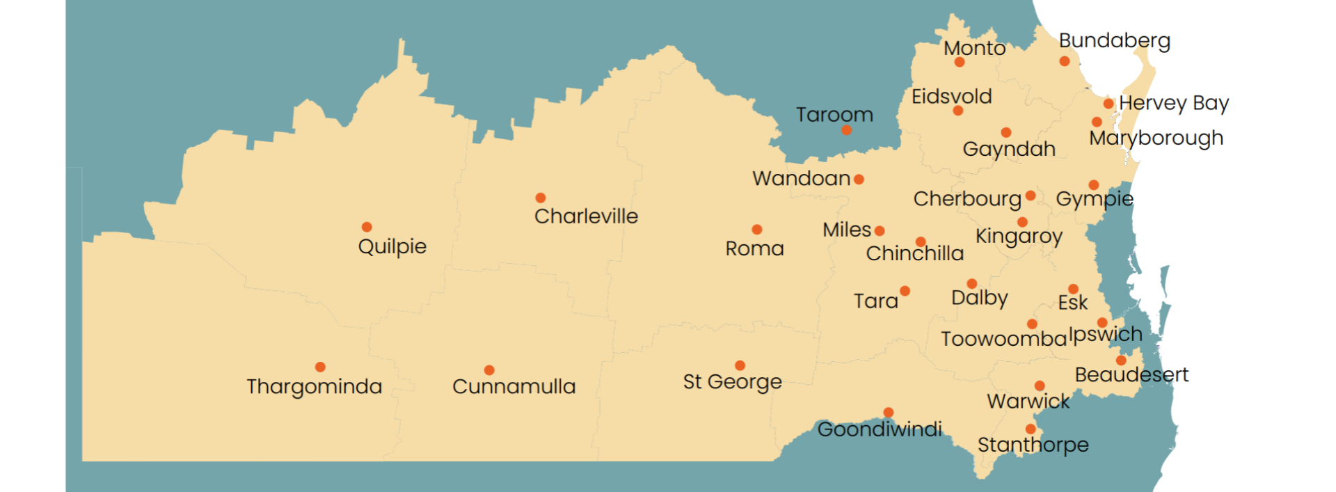 map of advocacy service areas
