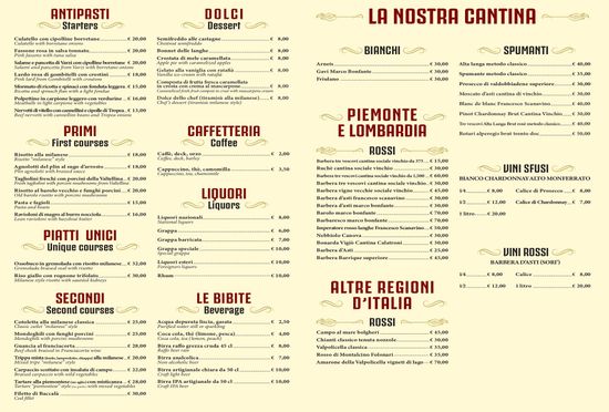 piatti trattoria milanese