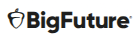 BigFuture logo in black with an acorn icon on a white background