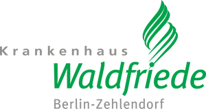 A logo for krankenhaus waldfriede berlin-zehndorf