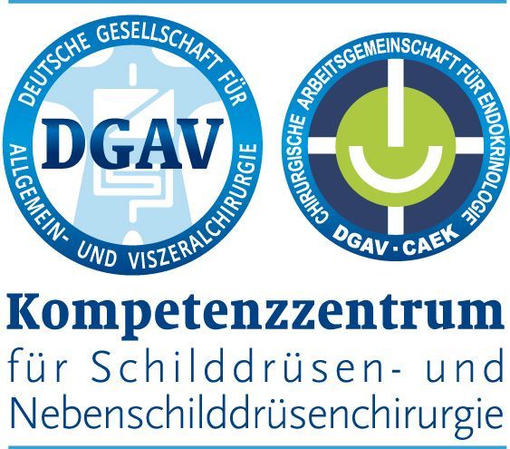Ein blau-grünes Logo für das DGAV-Kompetenzzentrum