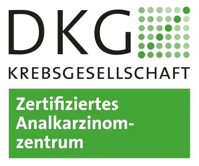 Ein grün-schwarzes Logo für die DKG Krebsgesellschaft