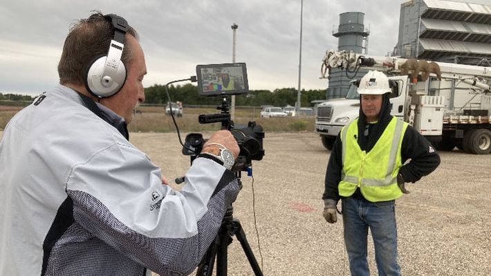 Mitch Waters Filming