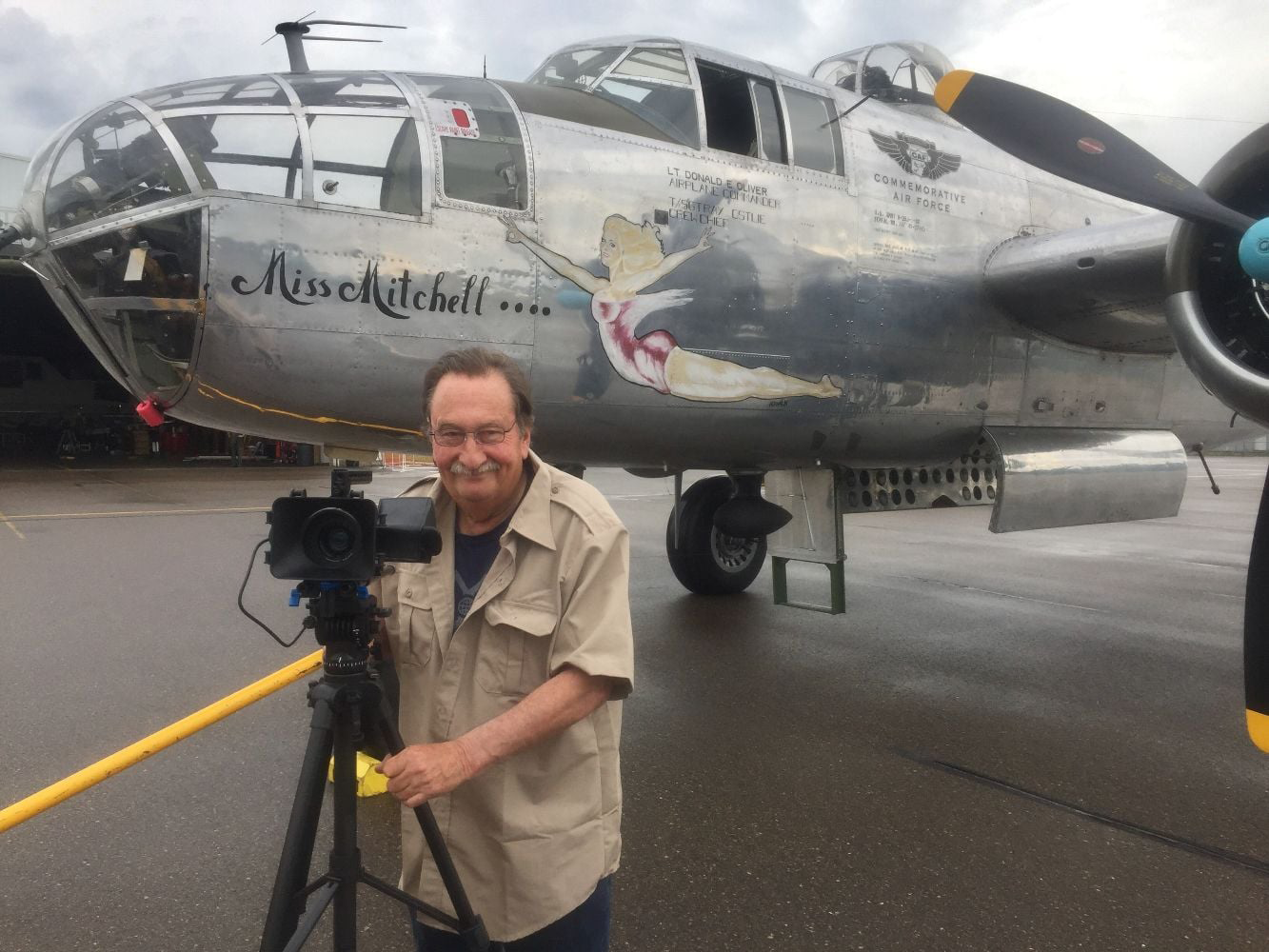 Mitch Waters Filming