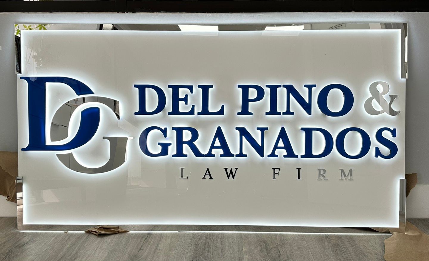 Del Pino & Granados Law Firm Signage — Hialeah-Miami & Fort Myers, FL — Del Pino & Granados Law Firm Del Pino & Granados Law Firm Signage — Hialeah-Miami & Fort Myers, FL — Del Pino & Granados Law Firm