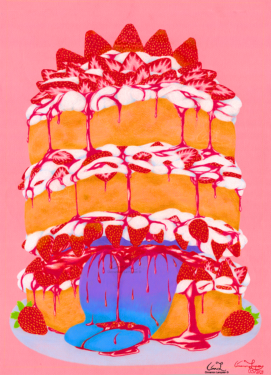 Cotton Candy Beehive by Cinnamon Lampson