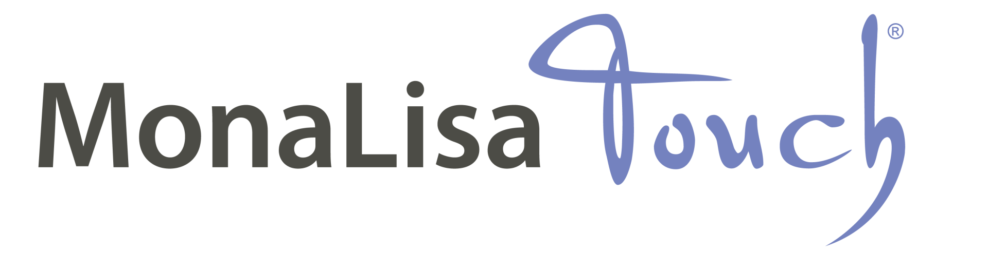 The MonaLisa Touch logo, featuring dark grey text for