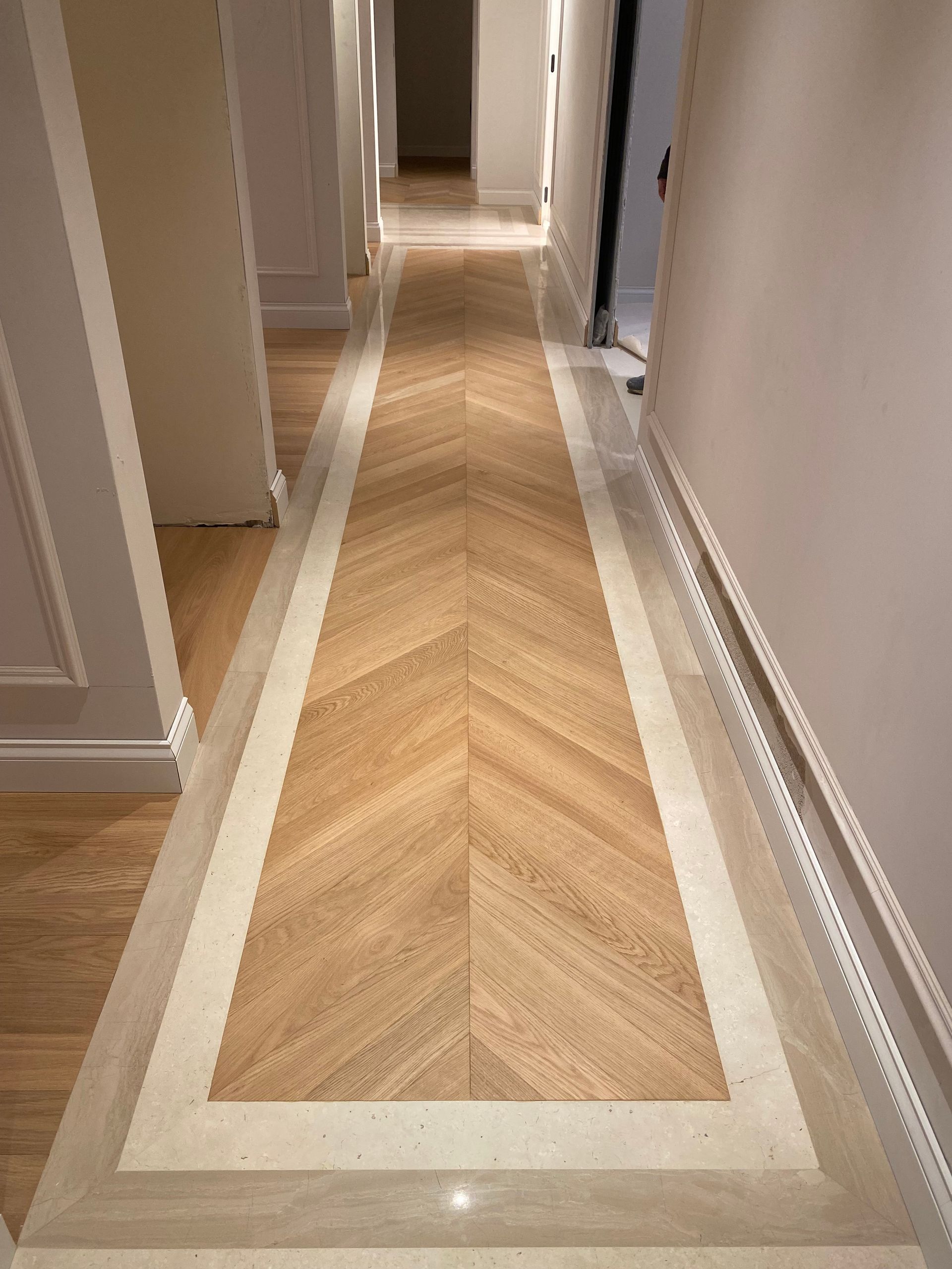 Parquet posato in appartamento