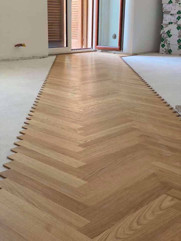 Posatura parquet