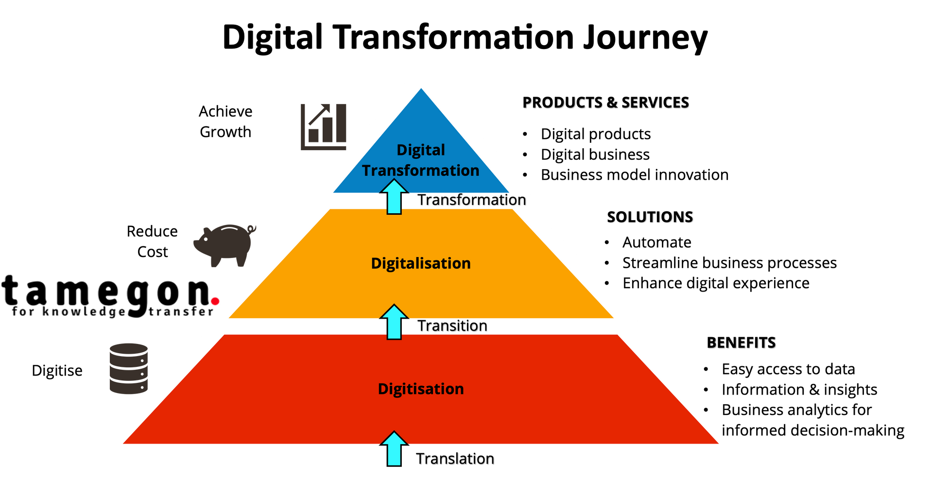Digital Transformation Journey - tamegon Innovation Advisory Firm