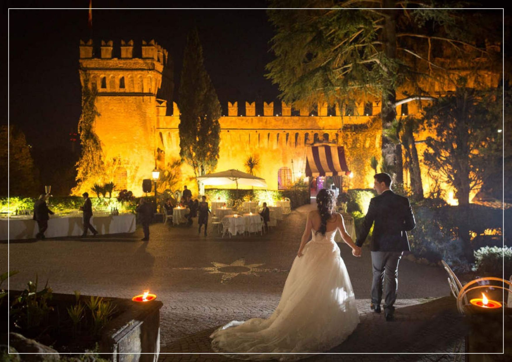 illuminazioni per matrimoni a Roma