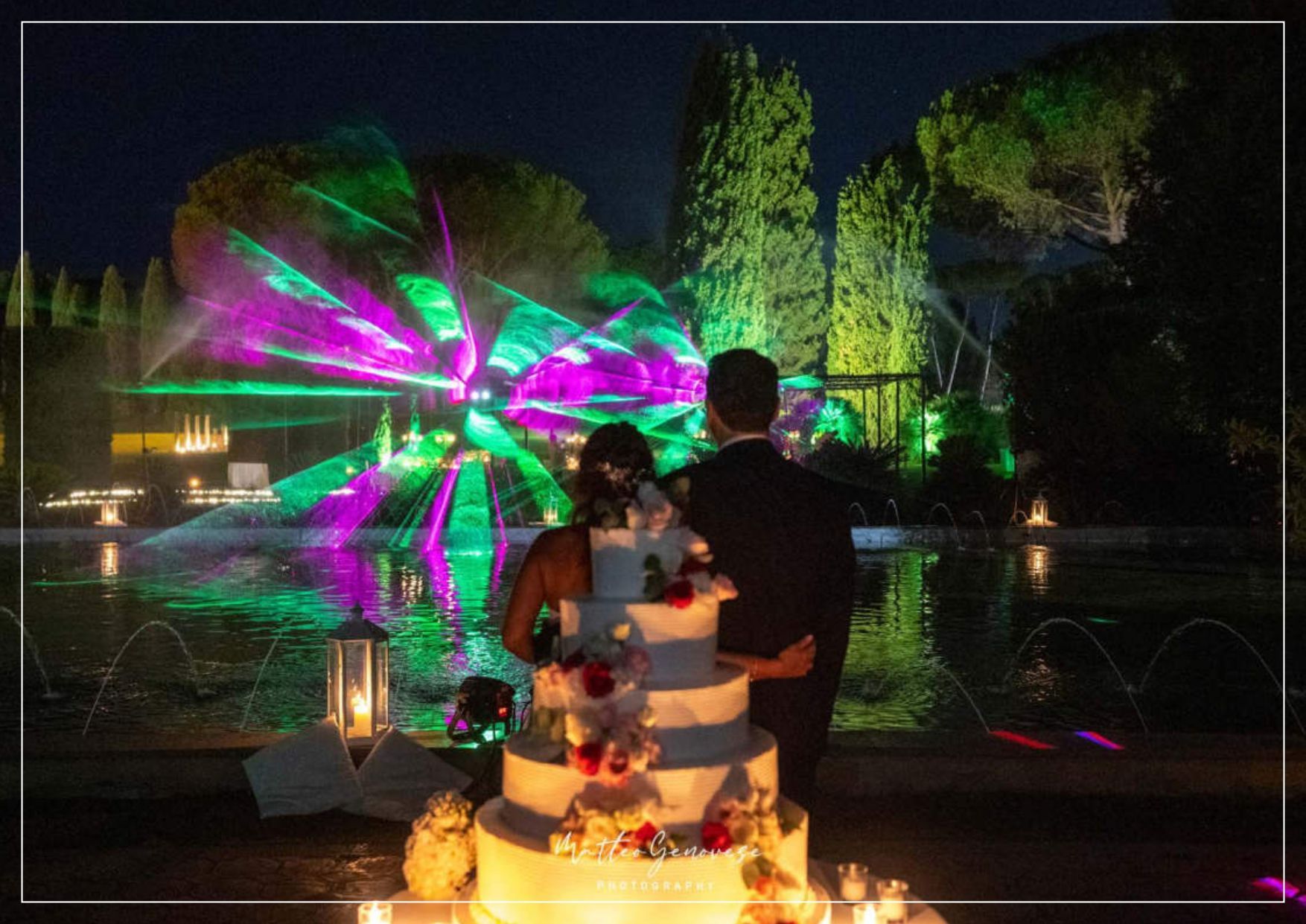 allestimenti di luci per matrimonio a Roma