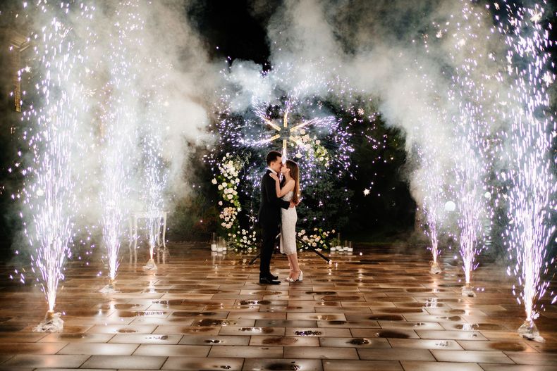 fuochi artificiali per matrimoni a Roma
