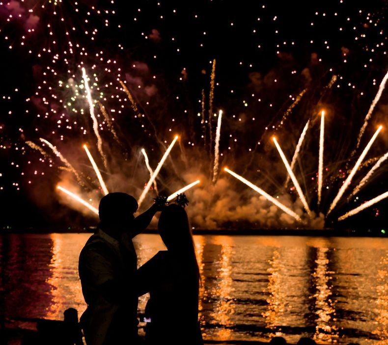 fuochi d'artificio per matrimoni a Roma